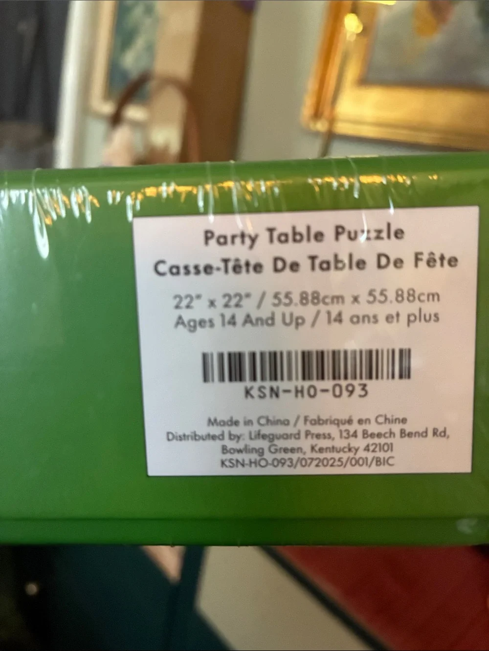 Kate Spade New York 500-piece Party Table Jigsaw Puzzle